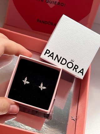 Pendientes Mariposa Pandora Plata