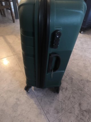 Maleta mediana verde 70/50/30