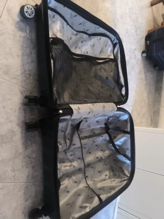 Maleta mediana verde 70/50/30