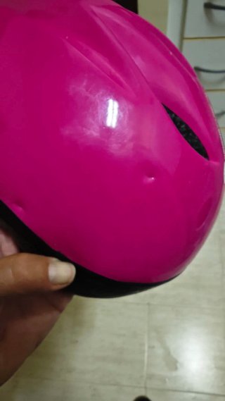Casco infantil patinaje rosa