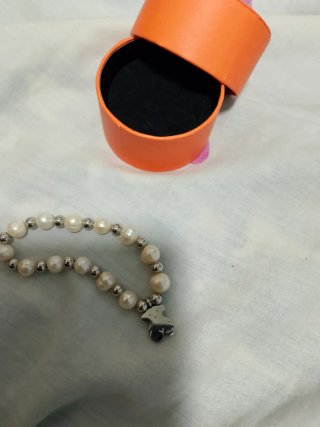 Pulsera Tous Perlas y Plata