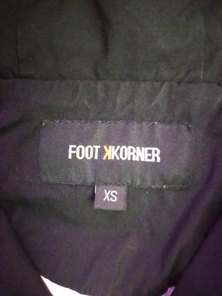 Tuta Footkorner nera e rossa