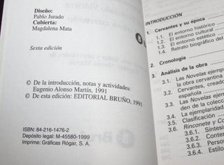 Novelas ejemplares Miguel de Cervantes Bruño