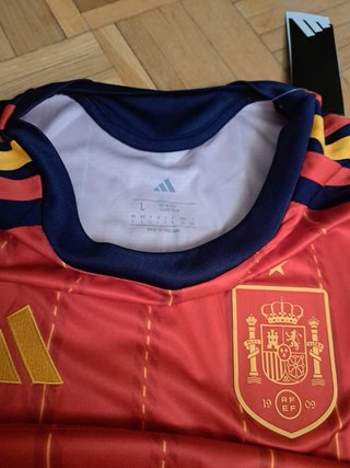Camiseta España Mundial con Pablo y n°10