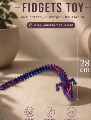 Dragón 3D Personalizable