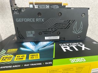 Tarjeta Gráfica Zotac RTX 3060 12GB Twin Edge