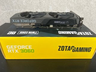 Tarjeta Gráfica Zotac RTX 3060 12GB Twin Edge