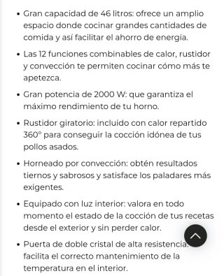 Horno sobremesa convección Cecotec