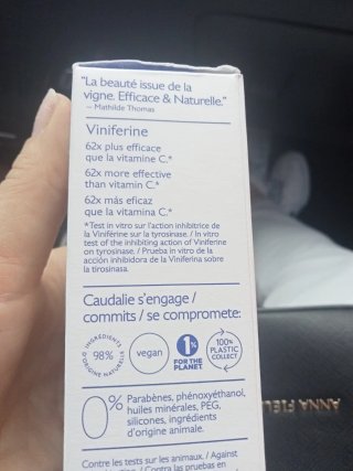 Serum caudalie vinoperfect