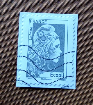 Sello Francia La Poste Ecopli