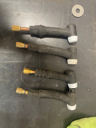 Cabezales Antorcha TIG WP17 y WP9