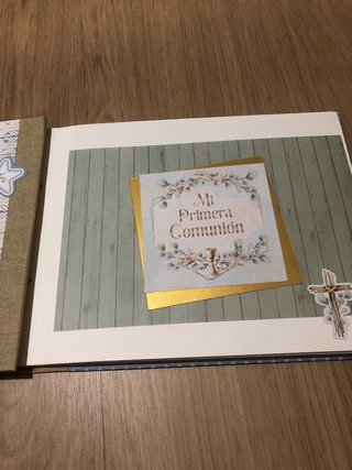 Álbum Comunión niño