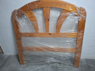 Cabecero pino cama 90