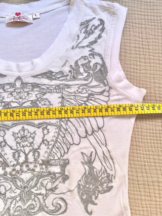 Camiseta Lola Casademunt Blanca Talla L