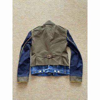 DSQUARED2 Chaqueta Militar Khaki y Navy Talla M