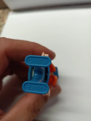 Playmobil marina con chaleco naranja