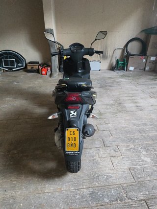 Piaggio Typhoon 49cc Scooter Negra