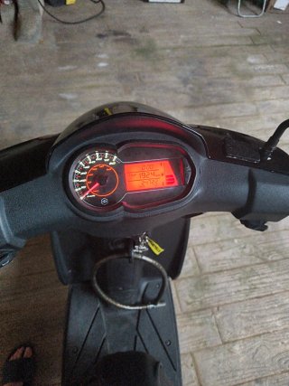 Piaggio Typhoon 49cc Scooter Negra