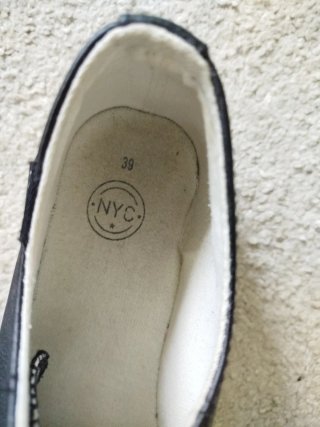 Zapatillas deportivas NYC negras