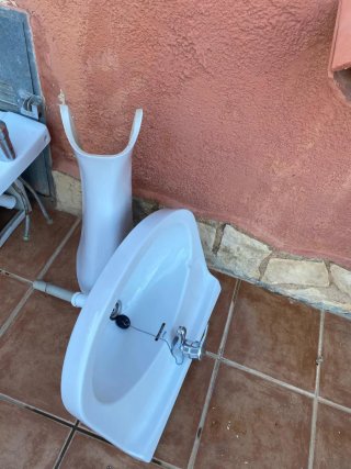 Lavabo Roca Blanco Porcelana