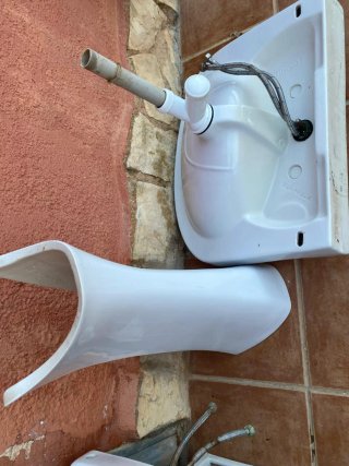 Lavabo Roca Blanco Porcelana