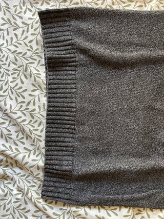 Jersey Zara Man gris punto medio T.M hombre