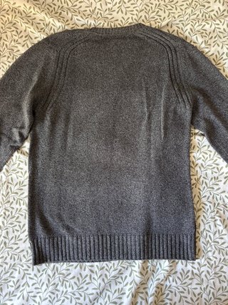 Jersey Zara Man gris punto medio T.M hombre