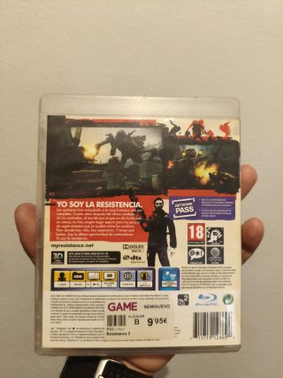 Resistance 3 PS3, FIFA 21 PS4 y PlayStation Move