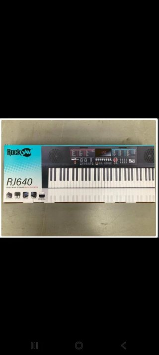 Lote de pianos Teclado musical RockJam RJ640 61 t