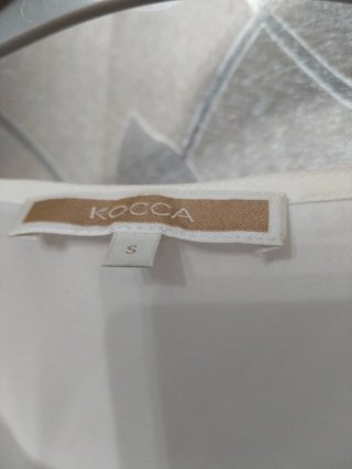 Blusa Kocca Blanca Nudo Delantero