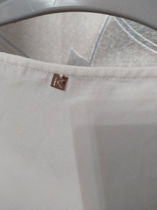 Blusa Kocca Blanca Nudo Delantero