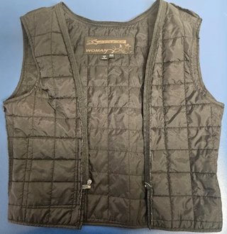 Chaqueta de cuero para moto mujer