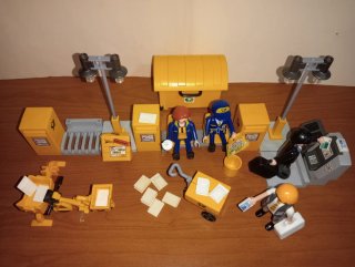Playmobil-Calle de Correos ciudad.