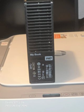 Disco duro  externo  Western Digital  My Book