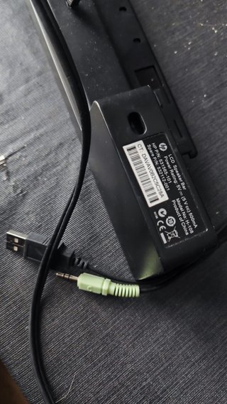 Barra de Sonido HP LCD Speaker Bar