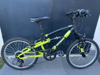 Bicicleta niño doble amortiguación 5-9 años