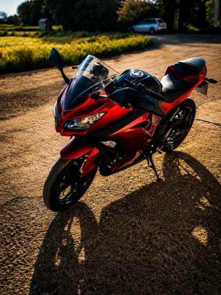 Kawasaki Ninja 300 2013 Roja/Negra