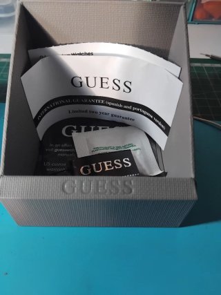 Reloj Guess Phoenix Transparente Multicolor
