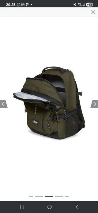 Mochila Eastpak Volcer Pro Verde Oscuro