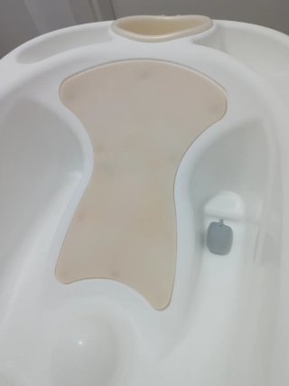 Bañera bebé y cambiador con soporte plegable