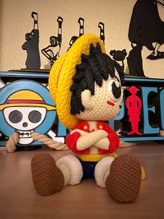 Luffy Crochet Figura 3D