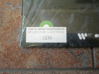 LEVANTE -OPERA FUTURA -Numerato -LP verde +10 foto