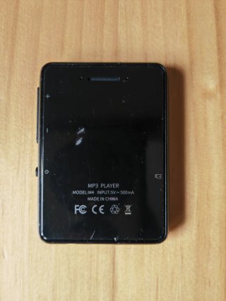 Reproductor MP3 31.7GB Negro