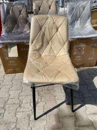 Sedia in velluto