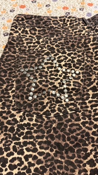 Pantalones Pull&Bear Animal Print Talla 38