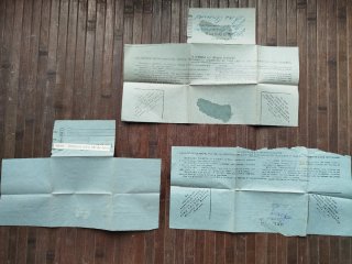 Lote 3 Telegramas Antiguos. País Vasco.