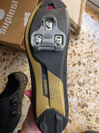 Zapatilla Ciclismo Profesional Negra