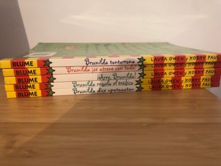 Colección de Libros Infantiles: la bruja Brunilda.