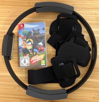 Nintendo Switch + Ring Fit Adventure + 3 juegos
