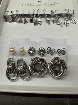 Set Orecchini Argento